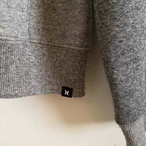 Men’s Hurley Getaway Fleece Zip Hoodie in Dark Storm size L - Picture 2 of 12